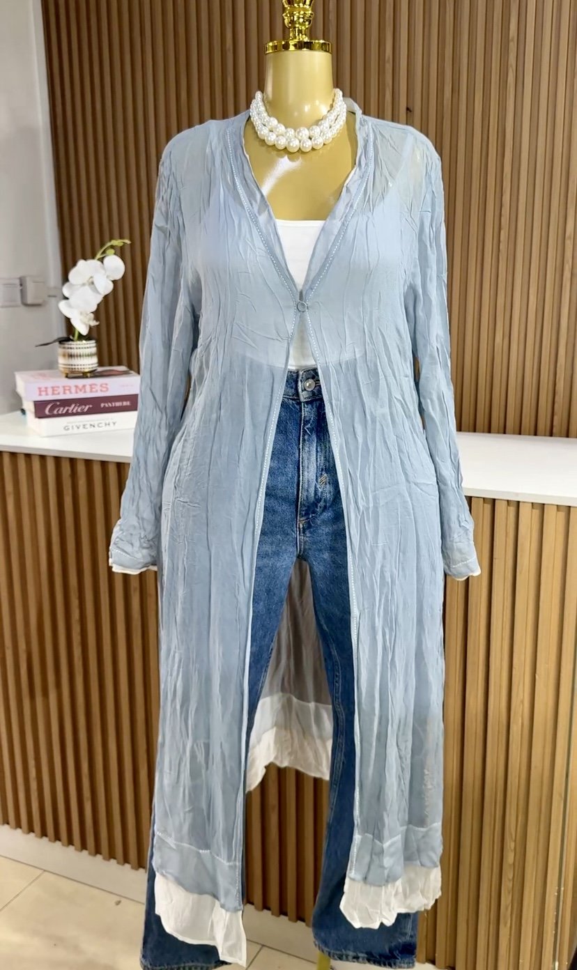 Light blue blazer 010