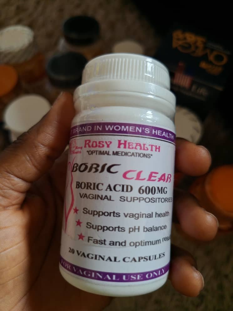 BORIC CLEAR (BORIC ACID 600MG)